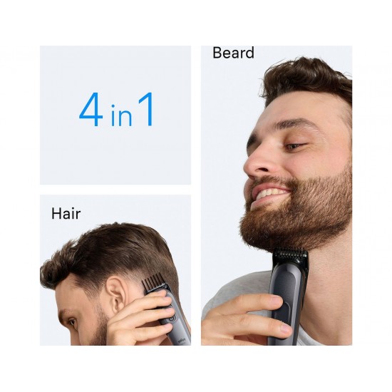 Braun Series 3 AIO3500 Ξυριστική Μηχανή Σώματος / Προσώπου Επαναφορτιζόμενη