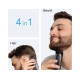 Braun Series 3 AIO3500 Ξυριστική Μηχανή Σώματος / Προσώπου Επαναφορτιζόμενη