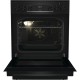 Gorenje GEC6C40BG Κουζίνα 71lt με Κεραμικές Εστίες Π60εκ. Μαύρη