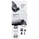 Braun Series 3 Επαναφορτιζόμενη Κουρευτική Μηχανή Γκρι BT3560