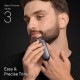 Braun Series 3 Επαναφορτιζόμενη Κουρευτική Μηχανή Γκρι BT3560