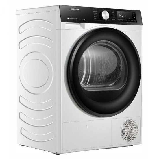 Hisense DH3S902BWCC Στεγνωτήριο 9kg με Αντλία Θερμότητας