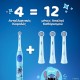 Oral-B Ανταλλακτικά Ηλεκτρικής Οδοντόβουρτσας iO Kids Lilo & Stitch 4τμχ για 6+ Χρονών