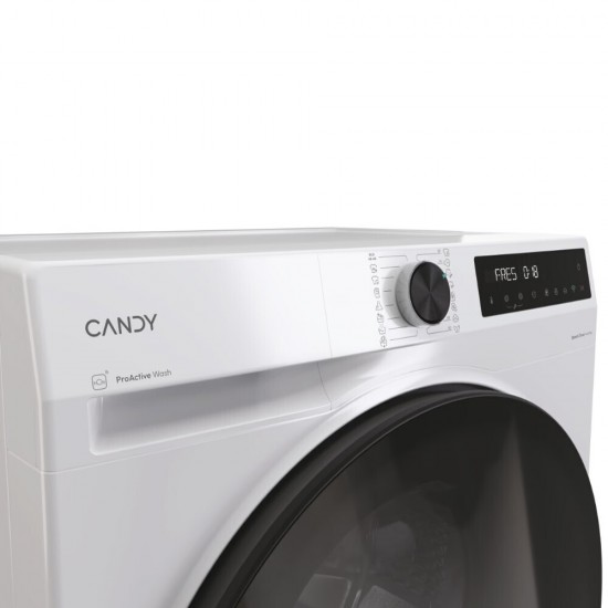 Candy Πλυντήριο Ρούχων 8kg 1400 Στροφών AI Silent Motion BP 48SBL6-S