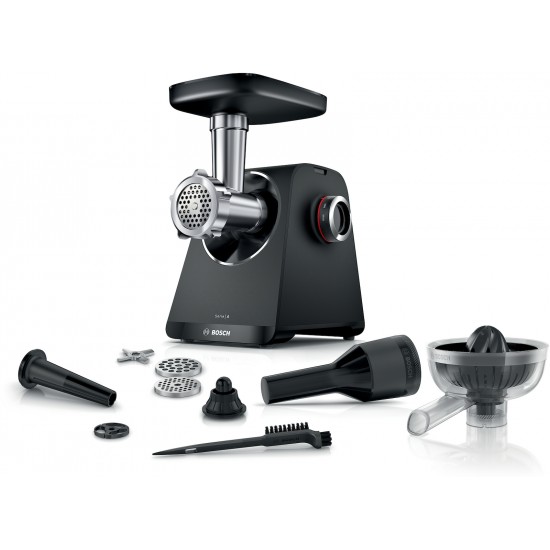 Bosch MFWS430B Μηχανή Άλεσης Κιμά 1900W Μαύρη Bosch MFWS430B Μηχανή Άλεσης Κιμά 1900W Μαύρη