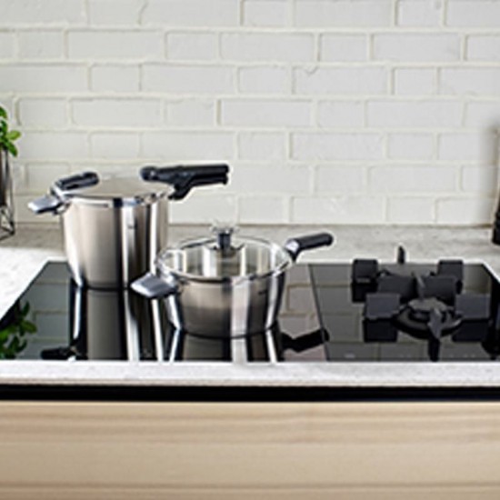 Fissler Vitaquick Premium Set Quattro Χύτρες Ταχύτητας 8lt + 4lt + Καλάθι Ατμού