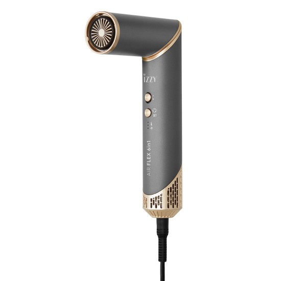 Izzy Multistyler Airflex 6 in 1 Ηλεκτρική Βούρτσα με Αέρα για Ίσιωμα και Μπούκλες 1500W IZ-7212