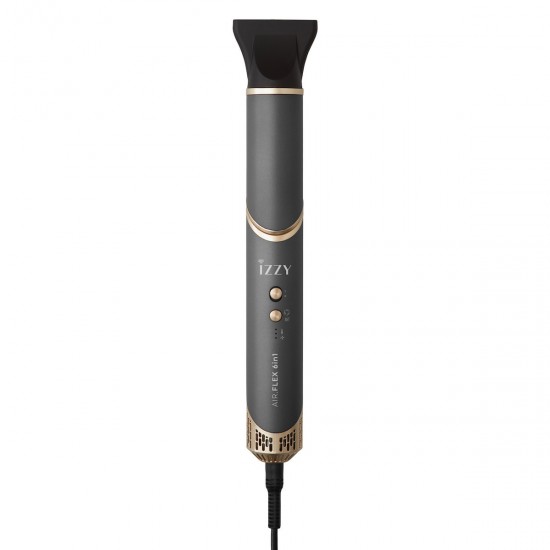 Izzy Multistyler Airflex 6 in 1 Ηλεκτρική Βούρτσα με Αέρα για Ίσιωμα και Μπούκλες 1500W IZ-7212