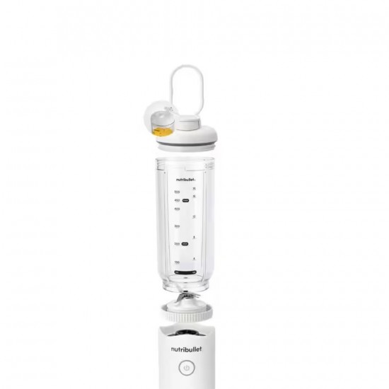 NutriBullet Flex Μπλέντερ για Smoothies 0.59lt Λευκό NBP013.W