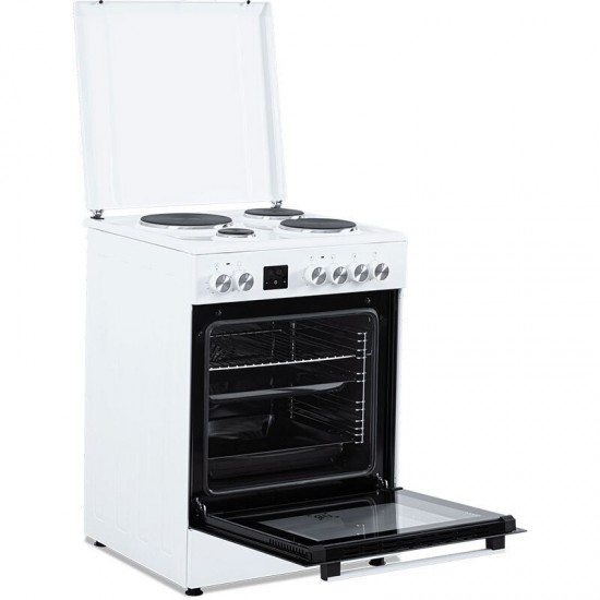 Eskimo ES-4080PW Κουζίνα 80lt με Εμαγιέ Εστίες Π59.8εκ. Λευκή Eskimo ES-4080PW Κουζίνα 80lt με Εμαγιέ Εστίες Π59.8εκ. Λευκή