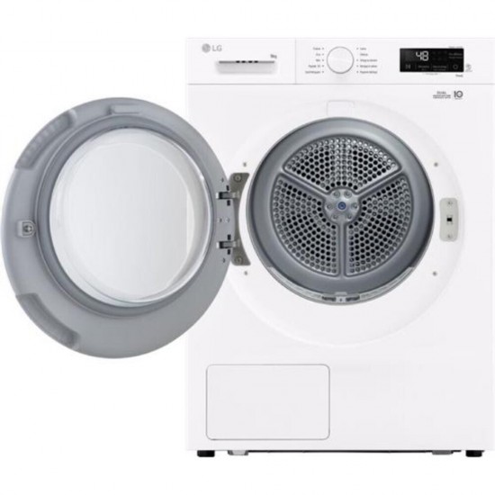 LG RHX1009NWH Στεγνωτήριο 9kg με Αντλία Θερμότητας