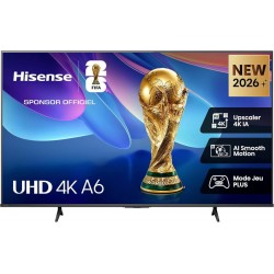 Hisense Smart Τηλεόραση 50" 4K UHD LED A6S HDR (2026) 50A6S