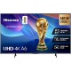 Hisense Smart Τηλεόραση 50" 4K UHD LED A6S HDR (2026) 50A6S