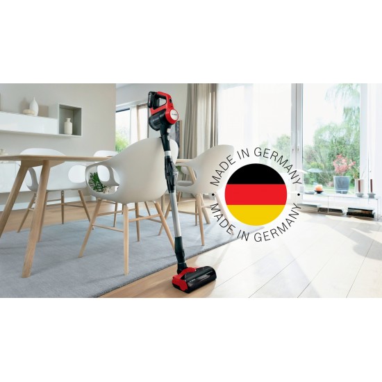 Bosch BBS711ANM Unlimited 7 ProAnimal Επαναφορτιζόμενη Σκούπα 2 σε 1 Stick & Χειρός 18V Red