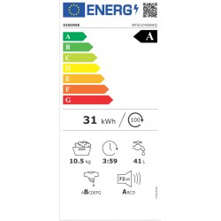 Hisense Πλυντήριο Ρούχων 10.5kg με Τεχνολογία Ατμού 1400 Στροφών WF5I1045BWQ Hisense Πλυντήριο Ρούχων 10.5kg με Τεχνολογία Ατμού 1400 Στροφών WF5I1045BWQ