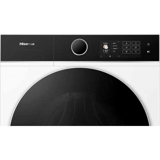 Hisense Πλυντήριο Ρούχων 10.5kg με Τεχνολογία Ατμού 1400 Στροφών WF5I1045BWQ