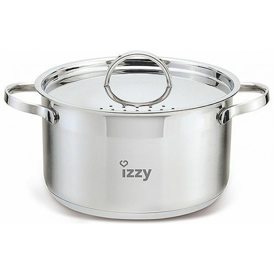 Izzy Cosmopolitan Βαθιά Ανοξείδωτη Κατσαρόλα 3lt / 20cm 166229