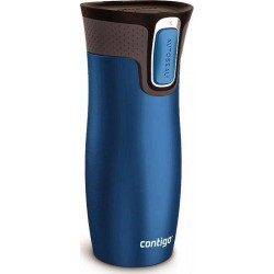 Contigo West Loop Ποτήρι Θερμός Ανοξείδωτο BPA Free 470ml Μπλε με Επιστόμιο 2095799