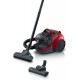Bosch BGC21X350 Ηλεκτρική Σκούπα 750W με Κάδο 2lt Κόκκινη