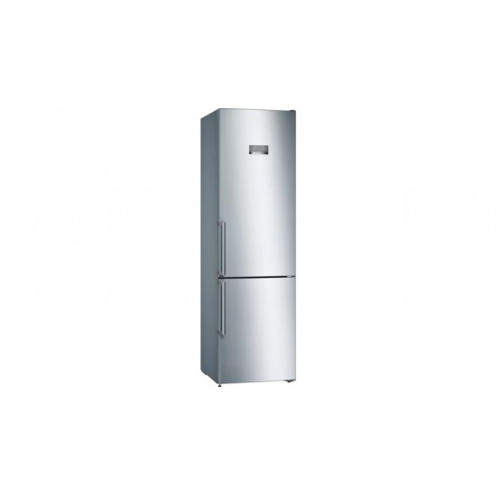 Bosch Ψυγειοκαταψύκτης 368lt Total NoFrost Υ203xΠ60xΒ66εκ. Inox KGN397LEQ