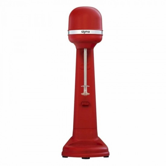 Kalko KDM 120P R Φραπεδιέρα Επιτραπέζια 150W με 2 Ταχύτητες Κόκκινη