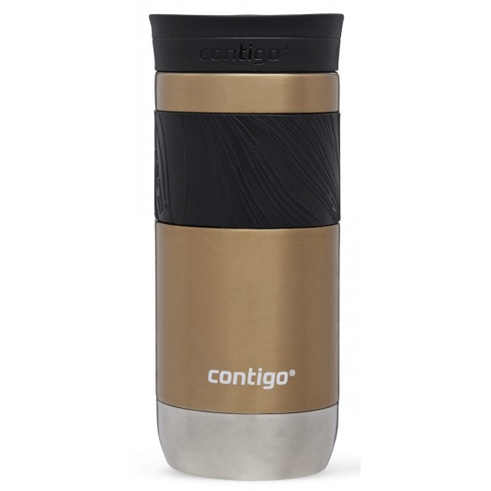 Contigo Thermal Ποτήρι Θερμός Ανοξείδωτο 470ml Golden 2174607