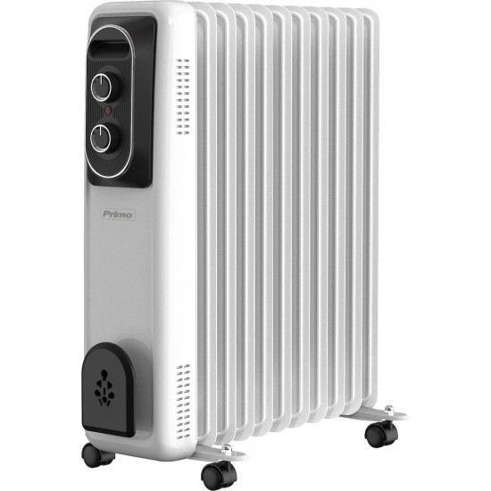Primo PRRH-8114 Καλοριφέρ Λαδιού με 11 Φέτες 2500W