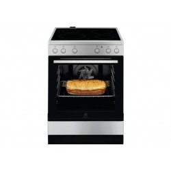 Electrolux LKR62000BX Κουζίνα 73lt με Κεραμικές Εστίες Π59.6εκ. Inox