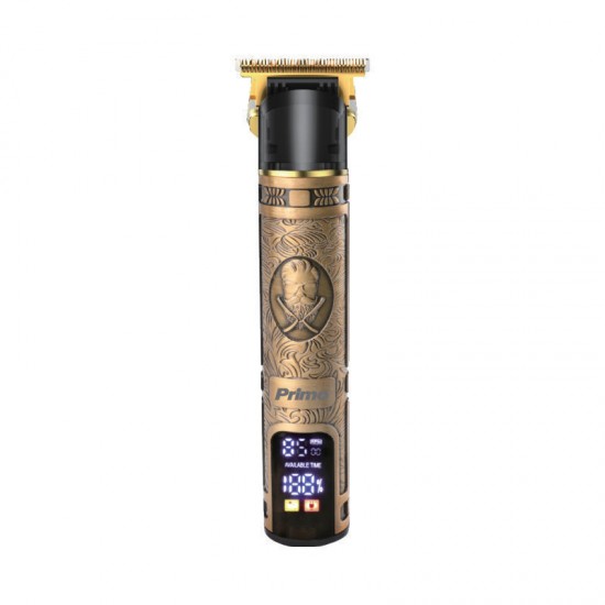 PRIMO Κουρευτική μηχανή PRΗΤ-40561 Επαναφ 90Μ Digital Retro Golden