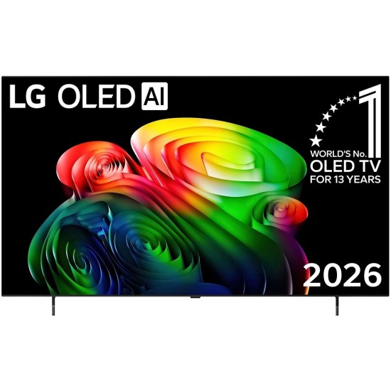 LG Smart Τηλεόραση 55" 4K UHD OLED OLED AI B6 HDR (2026) OLED55B65LA